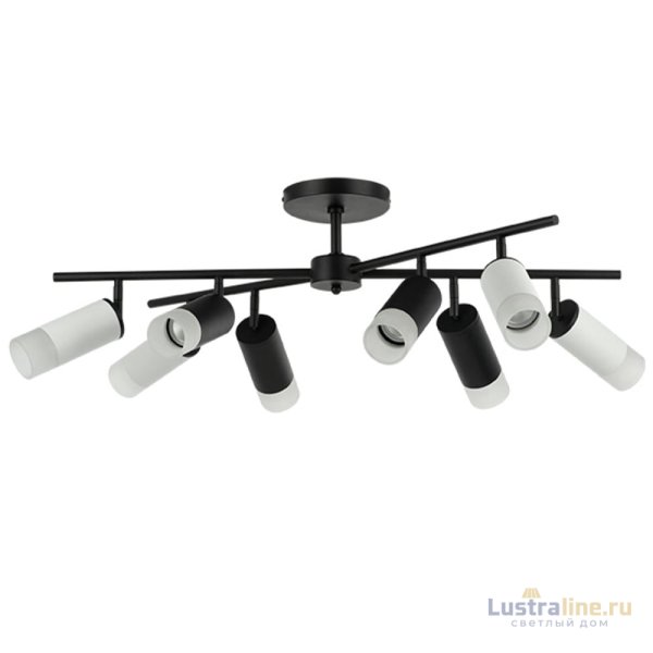 Люстра на штанге Lightstar Rullo LR7283643741 (571728+214437-4+214436-4+202431-8) Люстра на штанге Lightstar Rullo LR7283643741 (571728+214437-4+214436-4+202431-8)