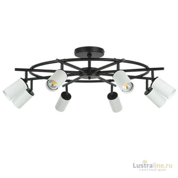 Люстра на штанге Lightstar Rullo LR718368 (571718+214436-8)