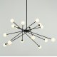 Люстра на штанге DeLight Collection MD19001025-16A black
