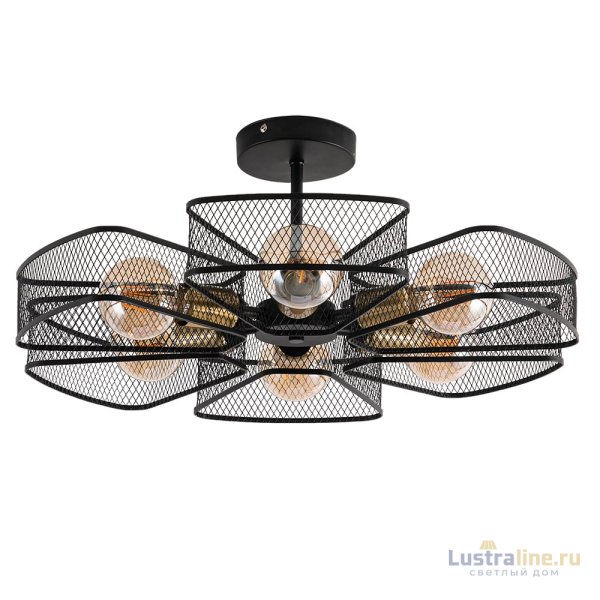 Люстра на штанге Arte Lamp Maasym A7044PL-6BK