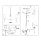 Люстра на штанге Ambrella Light High Light Modern LH56253