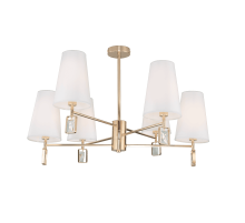 Люстра на штанге Eurosvet Milazzo 60137/6 золото a060128