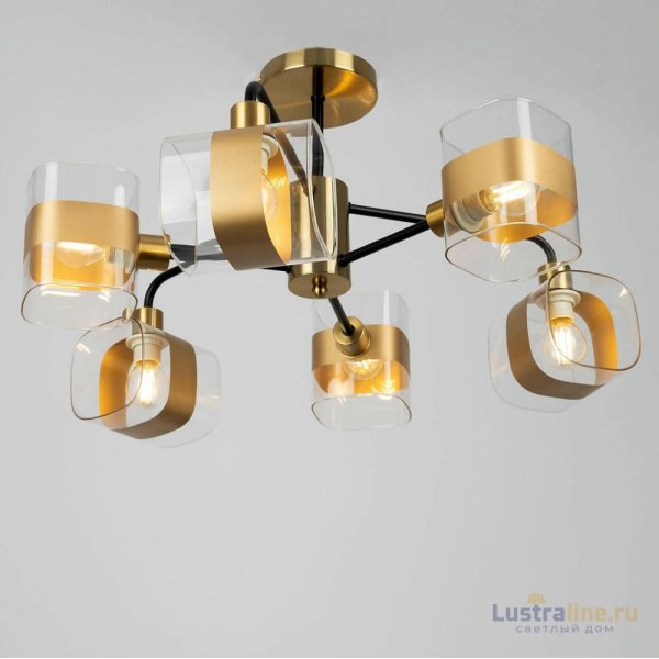 Люстра на штанге Citilux Бертон CL140161