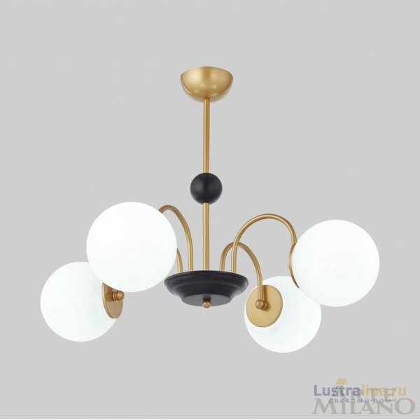 Люстра на штанге Arte Milano Napoli 312066/D700/4 BS/BK Люстра на штанге Arte Milano Napoli 312066/D700/4 BS/BK