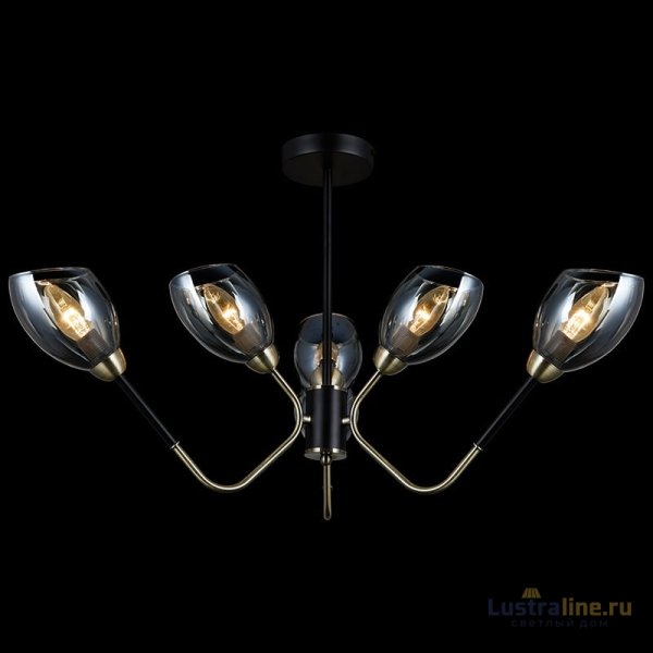 Люстра на штанге Illumico IL9960-6CSQ-79 BK AB Люстра на штанге Illumico IL9960-6CSQ-79 BK AB
