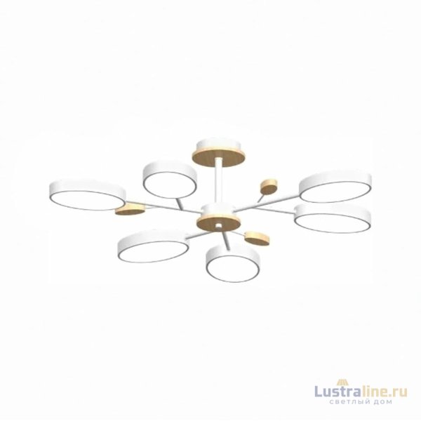 Люстра на штанге LED4U L3220-830 WH
