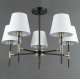 Люстра на штанге Illumico IL0185-5CSQ-24 BK AB CASTOR