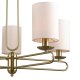 Люстра на штанге Escada Eclipse 10166/5PL Brass