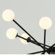 Люстра на штанге DeLight Collection MD19001025-16A black