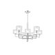 Люстра на штанге Crystal Lux MAESTRO SP-PL5+5 CHROME