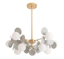 Люстра на штанге Arte Lamp Peacock A1369SP-10GY