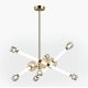 Люстра на штанге Odeon Light Kliff 5426/54CL