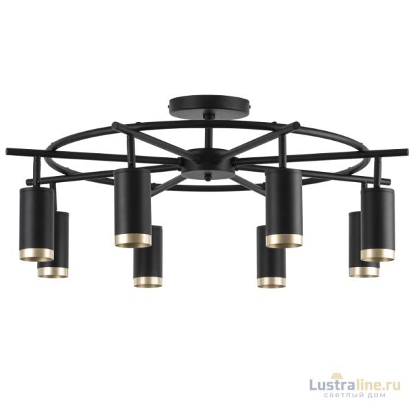 Люстра на штанге Lightstar Rullo LR71837840 (571718+214437-8+203440-8) Люстра на штанге Lightstar Rullo LR71837840 (571718+214437-8+203440-8)