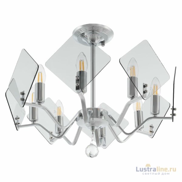 Люстра на штанге Arte Milano Sorrento 375309/8/500 CR Люстра на штанге Arte Milano Sorrento 375309/8/500 CR