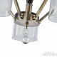 Люстра на штанге Arte Milano Napoli 332646/5 AB+BK