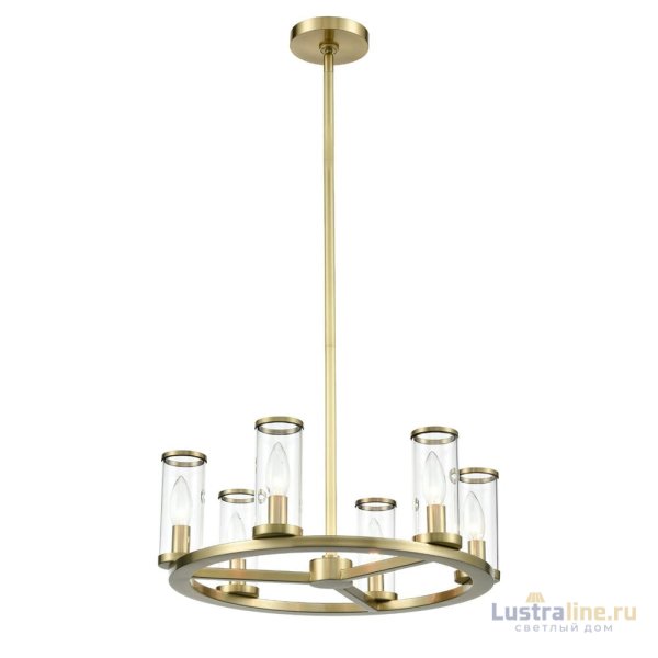 Люстра на штанге Delight Collection MD2061-6A br.brass Люстра на штанге Delight Collection MD2061-6A br.brass