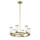 Люстра на штанге Delight Collection MD2061-6A br.brass