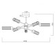Люстра на штанге iLamp Evolution 15609-6 AN+CL