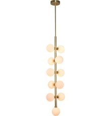 Люстра на штанге iLamp Golden 777P/11 GL-WH