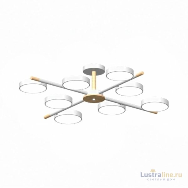 Люстра на штанге LED4U L3209-860 WH