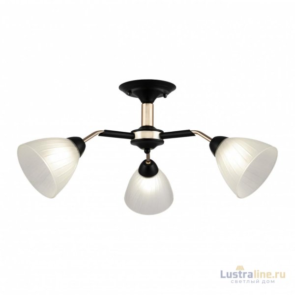 Люстра на штанге Arte Milano Napoli 324108/3 BK+FG Люстра на штанге Arte Milano Napoli 324108/3 BK+FG