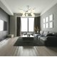 Люстра на штанге Escada Sphere 642/8P Silver УЦ