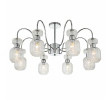 Люстра на штанге Escada Gloss 1141/8PL Chrome/Clear