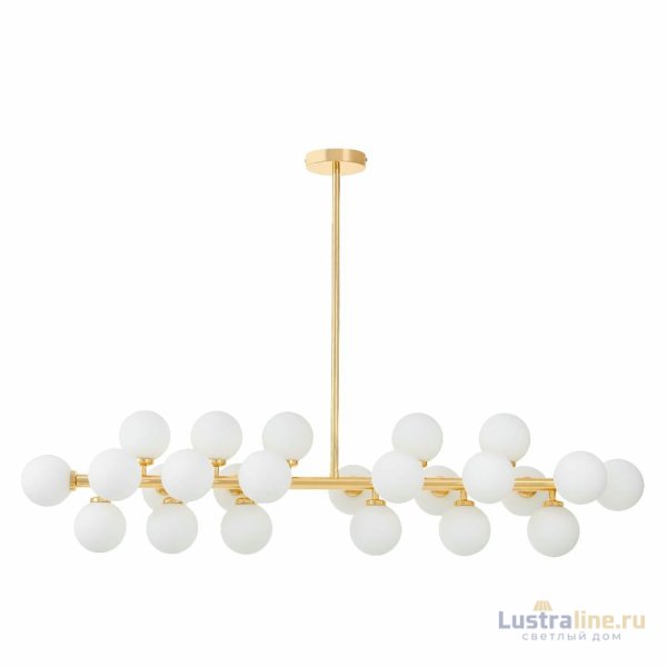 Люстра на штанге Lumina Deco Marsiada LDP 6033-24 GD