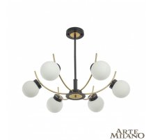 Люстра на штанге Arte Milano Neapolis 276169/6 BK/GD
