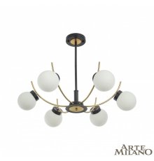 Люстра на штанге Arte Milano Neapolis 276169/6 BK/GD