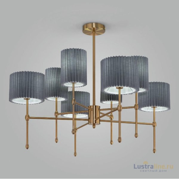 Люстра на штанге Eurosvet Notturno 60162/8 латунь a065666