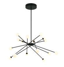 Люстра на штанге DeLight Collection MD19001025-16A black