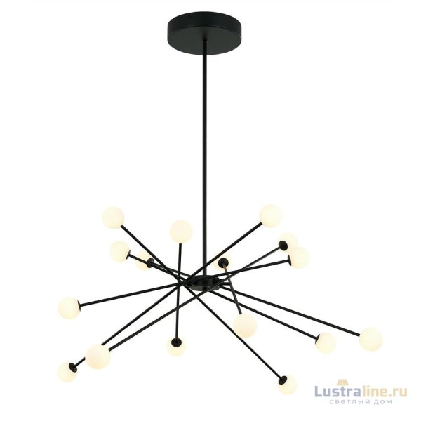 Люстра на штанге DeLight Collection MD19001025-16A black Люстра на штанге DeLight Collection MD19001025-16A black