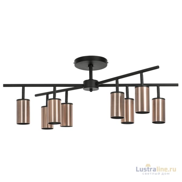 Люстра на штанге Lightstar Rullo LR728308 (571728+214430-8) Люстра на штанге Lightstar Rullo LR728308 (571728+214430-8)