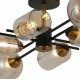 Люстра на штанге Illumico IL8243-8COU-79 BK GD