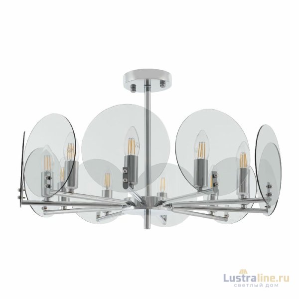 Люстра на штанге Arte Milano Sorrento 379309/10/600 CR Люстра на штанге Arte Milano Sorrento 379309/10/600 CR
