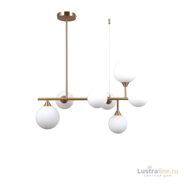 Люстра на штанге Moderli Molecule V10841-7P