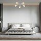 Люстра на штанге Escada Calla 1109/5P White