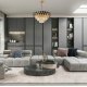 Люстра на штанге Arte Milano Sorrento 375009/4+2/300/480 GD