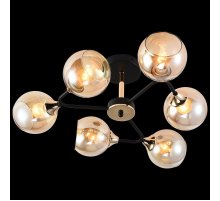 Люстра на штанге Reluce 01339-0.3-06 BK+FGD Люстра на штанге Reluce 01339-0.3-06 BK+FGD