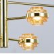 Люстра на штанге Delight Collection MD22030002 MX22030002-6A gold/champagne