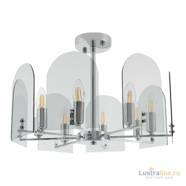 Люстра на штанге Arte Milano Sorrento 377309/8/480 CR Люстра на штанге Arte Milano Sorrento 377309/8/480 CR