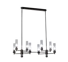 Люстра на штанге AM Group INDIGO SPL8 PEARL BLACK