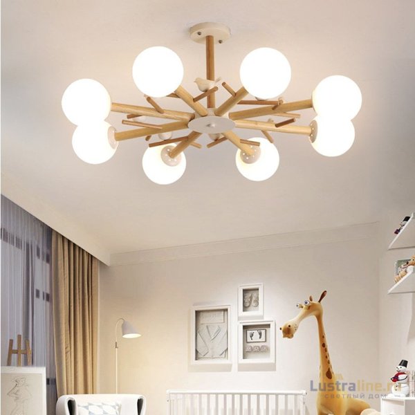 Люстра на штанге ImperiumLoft Finch 178022-26 Люстра на штанге ImperiumLoft Finch 178022-26