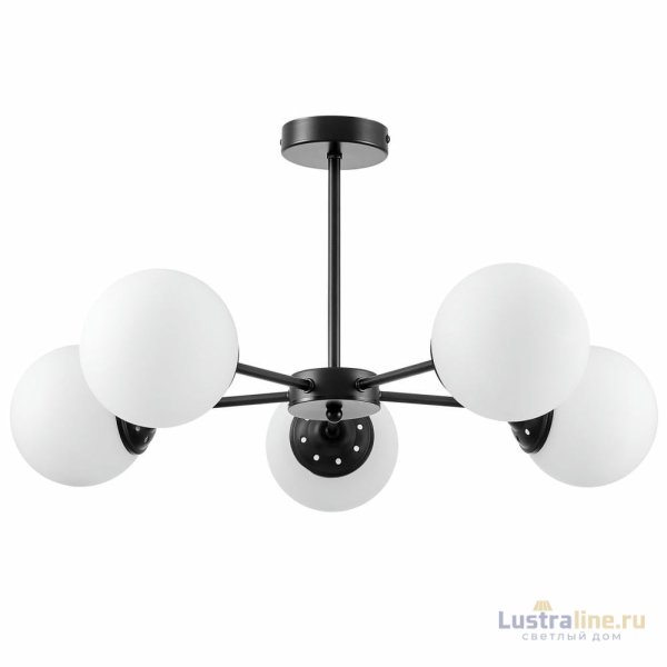 Люстра на штанге Lampit Fino TP 2003-5 BK Люстра на штанге Lampit Fino TP 2003-5 BK