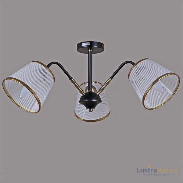 Люстра на штанге Illumico IL0344-3CSQ-79 BK AB