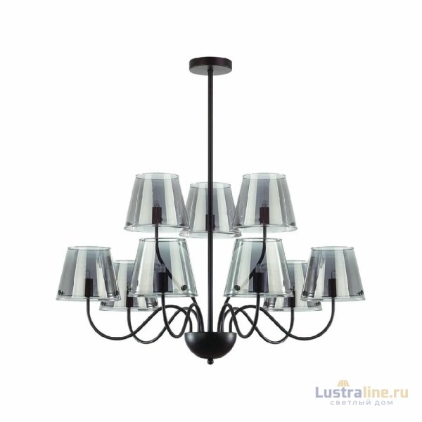 Люстра на штанге Lumion Smoky 6570/9C Люстра на штанге Lumion Smoky 6570/9C