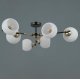 Люстра на штанге Illumico IL0469-6CSQ-24 BK AB LIBRA