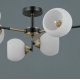 Люстра на штанге Illumico IL0469-6CSQ-24 BK AB LIBRA
