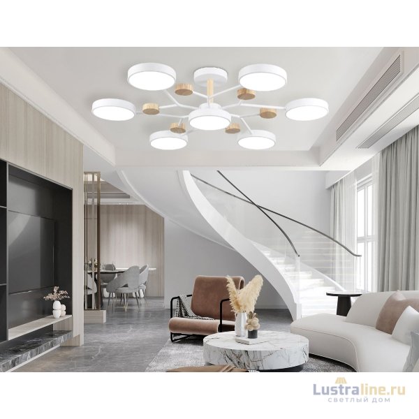 Люстра на штанге Ambrella Light Linetech Comfort FL4864